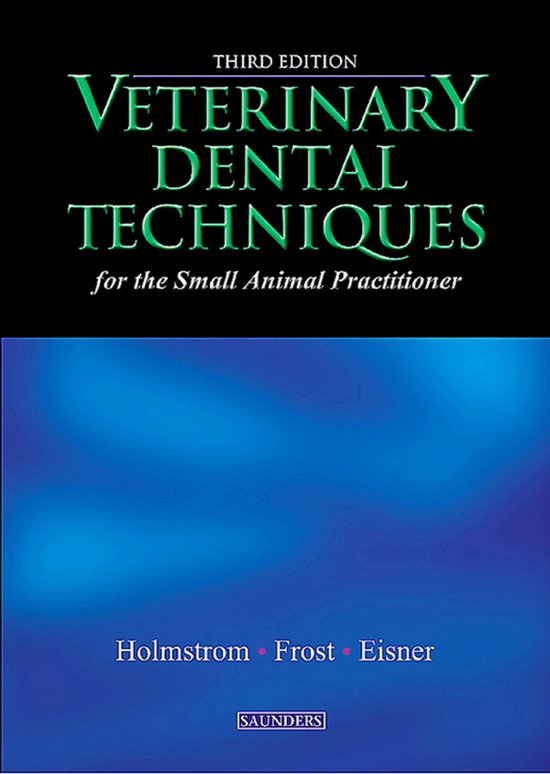 Veterinary Dental Techniques for the Small Animal Practition ... - cover