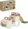 Beige, Wit, Groen, Rood