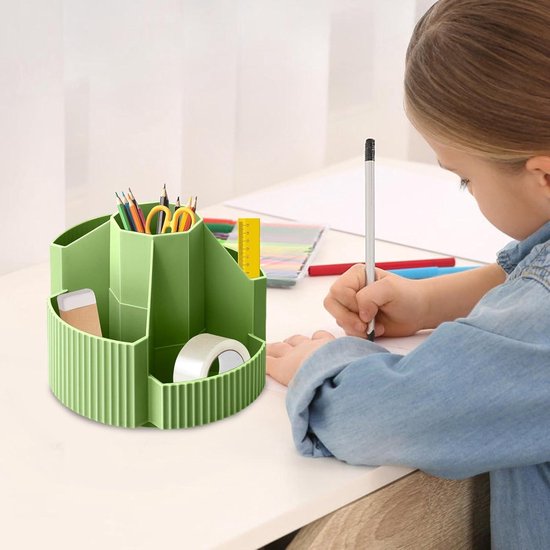 MEEDEN Bamboe Marker Organizer voor Bureau