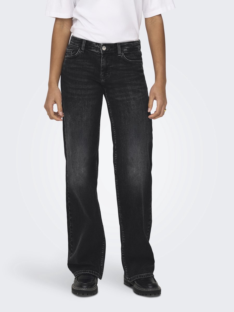 ONLY - ONLJUDY LW WIDE LEG DNM TAI EPP - Dames - Jeans