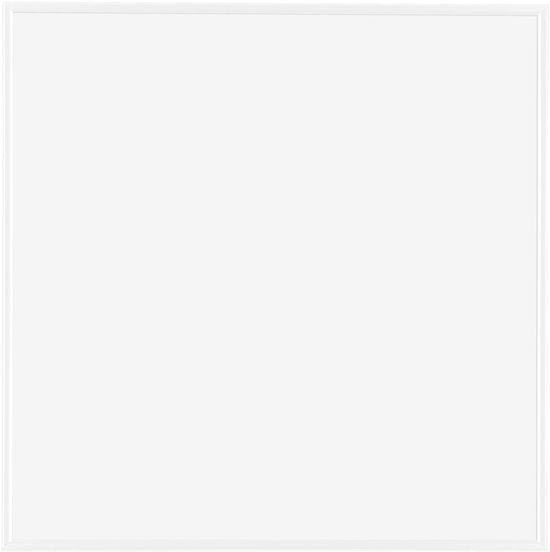 Cadre Photo Evry Your Decoration - 55x55cm - Wit Brillant