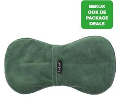 foto van KipKep Woller Warmtekussen - Calming Green - pittenzak - bij buikkrampjes - kruik - onrust - huilbaby - groen