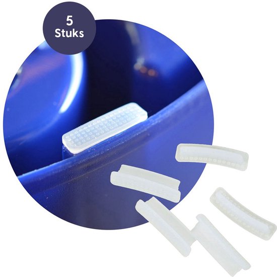 Eat Slow Live Longer Rubber pootjes – Geschikt voor ieder formaat van de Eat Slow Live Longer Original Voerbak – Anti-slip pootjes – 5 stuks