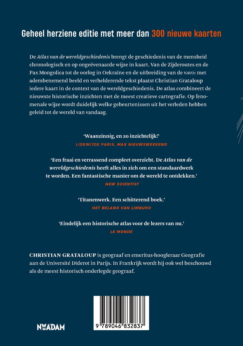 Atlas 1 - Atlas van de wereldgeschiedenis - back cover