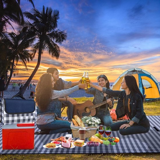 Ground Mat Camping Aluminum Sleeping Foam Mat 200 X 150 Cm Waterproof