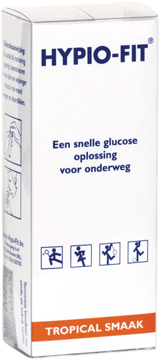 Goedkoopste Hypio-Fit Direct energy tropical 12 Sachets