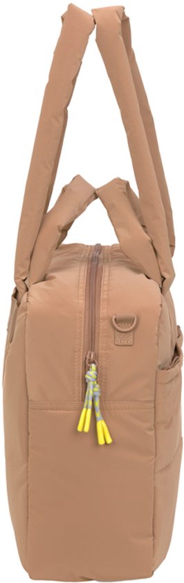 LÄSSIG Baby luiertas shopper met kinderwagenbevestiging/MIX Shopper Cotton beige