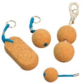 Porte-clés en liège - Rond - diamètre 50 mm - Porte-clés flottant - Flotteur - Porte-clés - Bateau