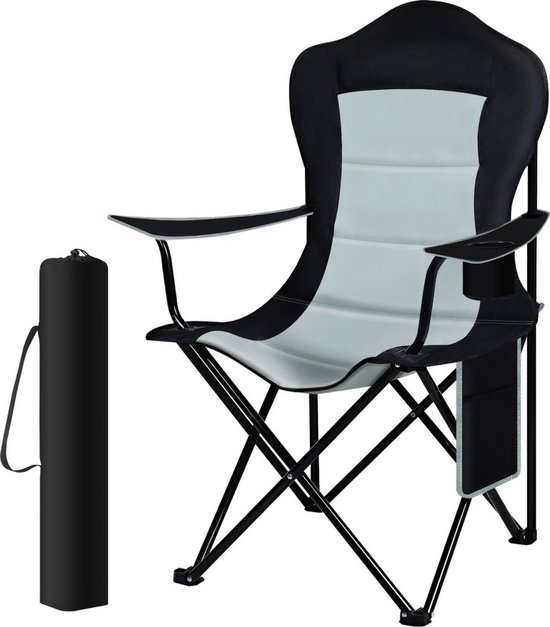 Opvouwbare Campingstoel - Licht En Compact - Kan In 5 Seconden Worden Opgebouwd Draagbaar Robuust Onbreekbaar En Ademend