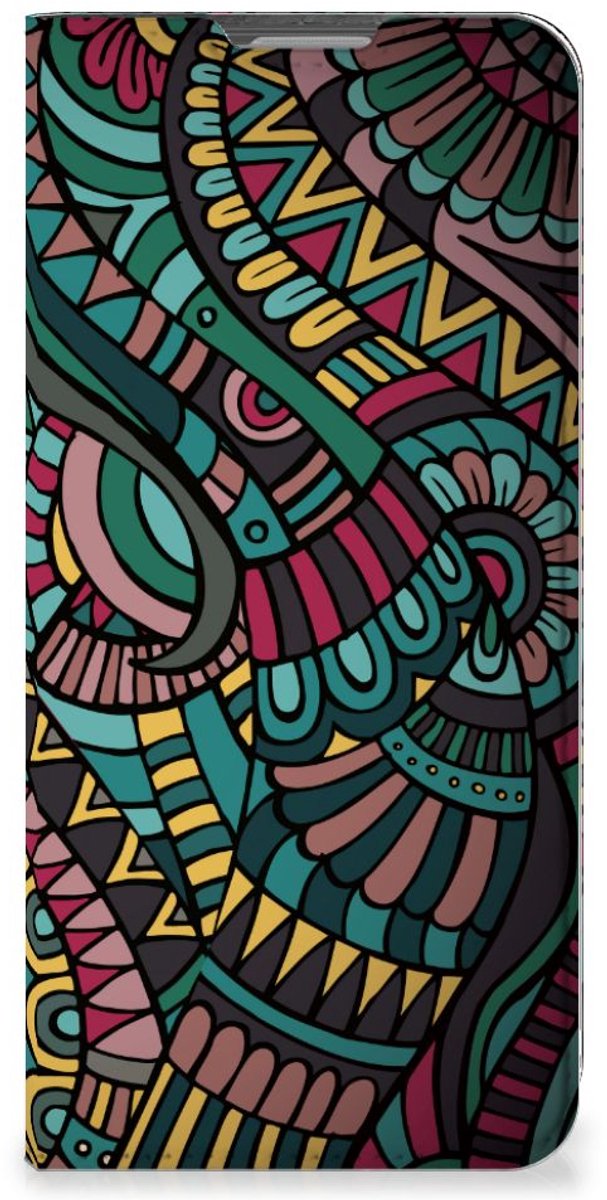 OPPO Reno8 Lite Hoesje met Magneet Aztec