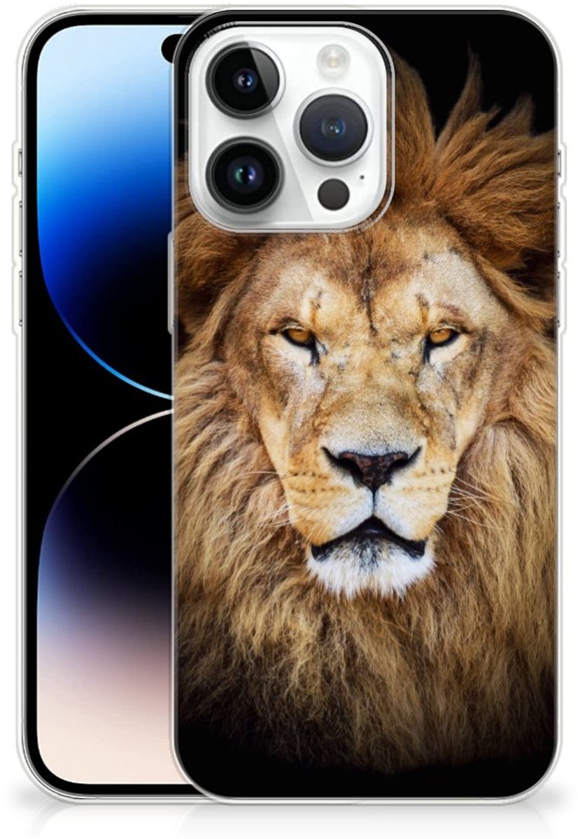 iPhone 14 Pro Max TPU Hoesje Leeuw