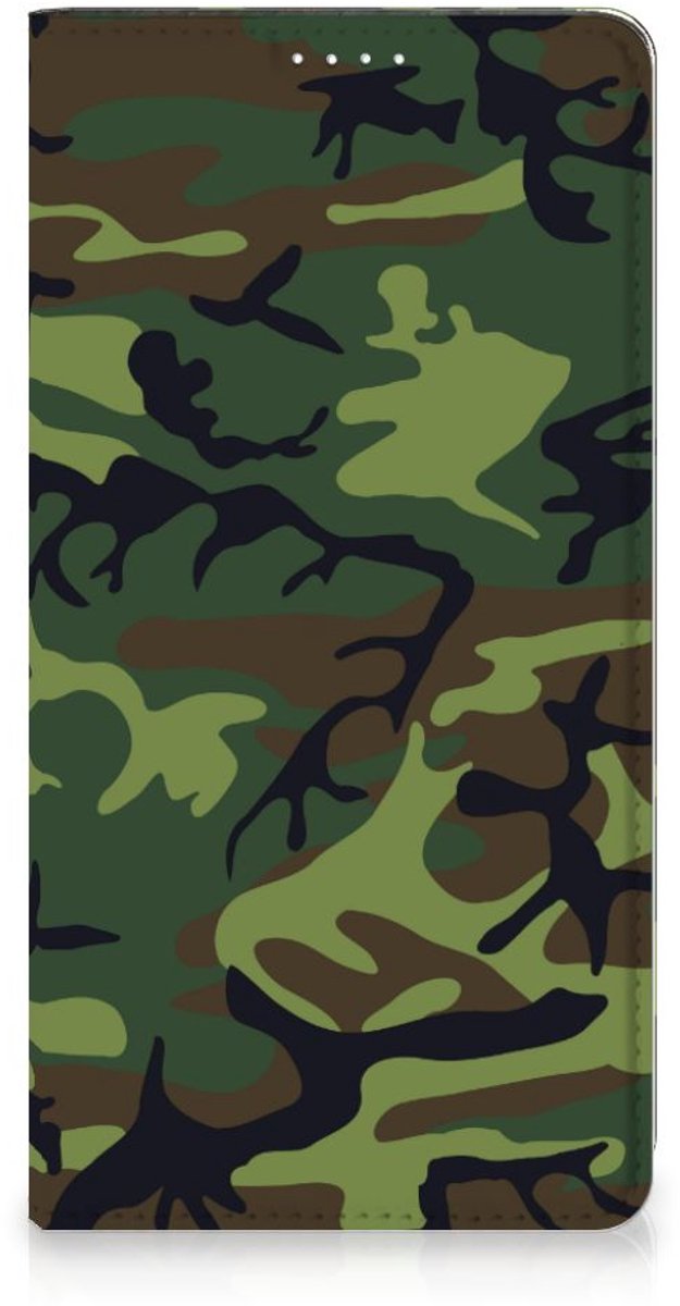 Samsung Galaxy A54 Hoesje met Magneet Army Dark