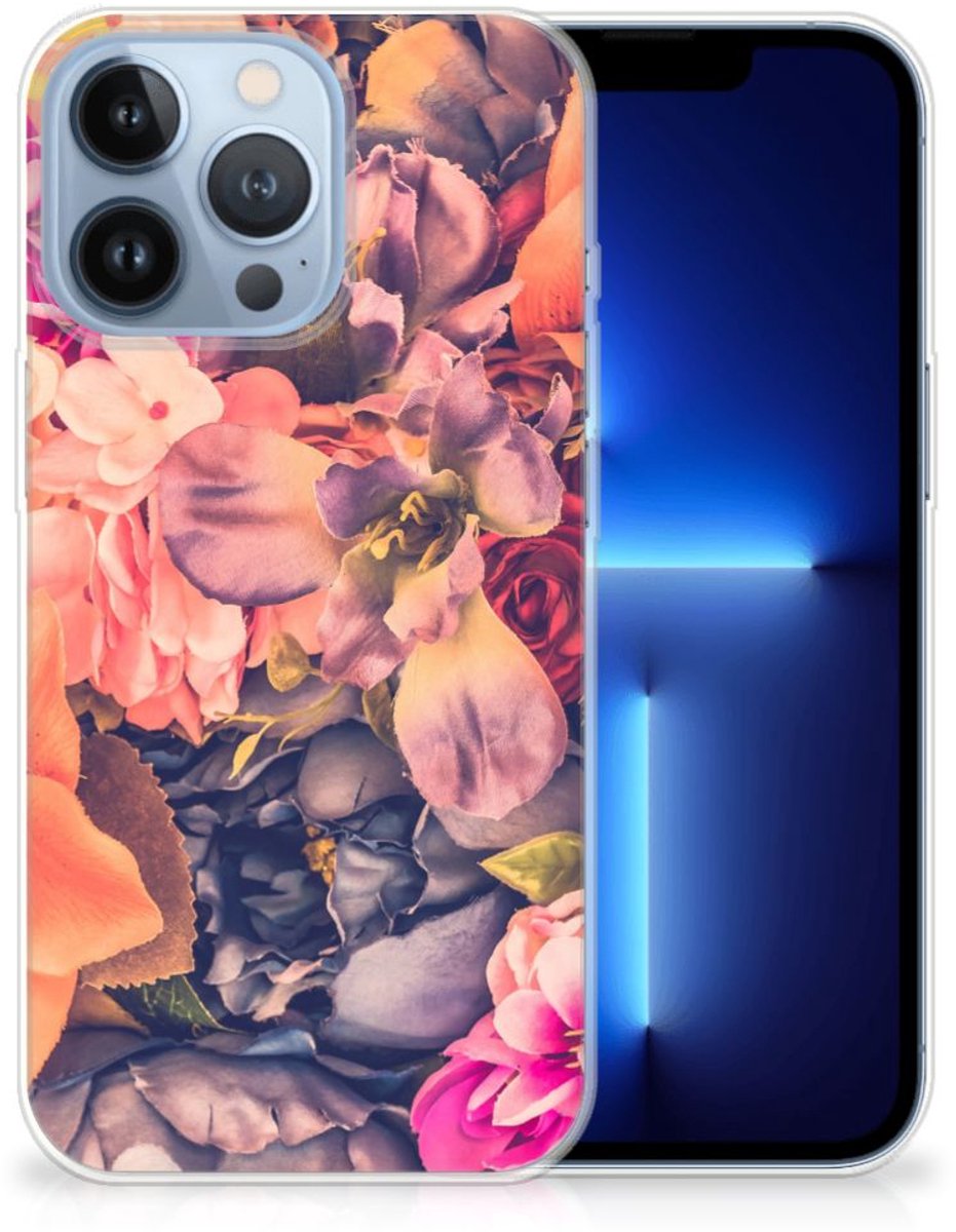 Apple iPhone 13 Pro TPU Case Bosje Bloemen