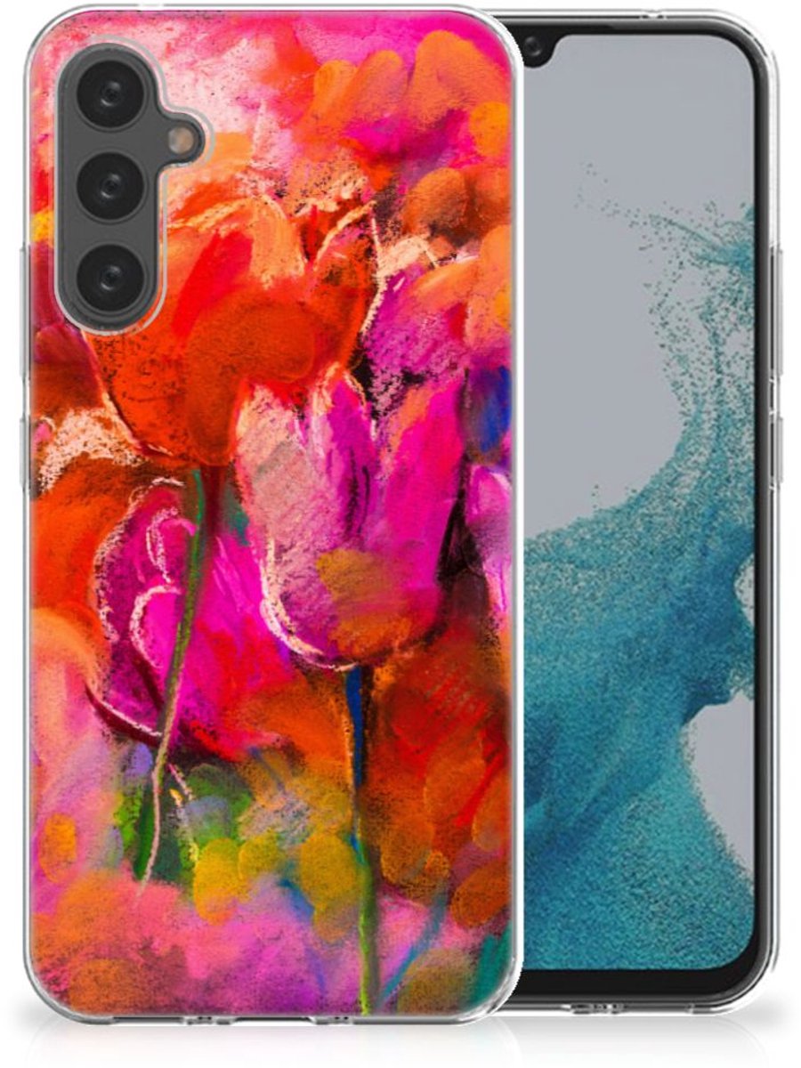 Hoesje maken Samsung Galaxy A34 Tulips