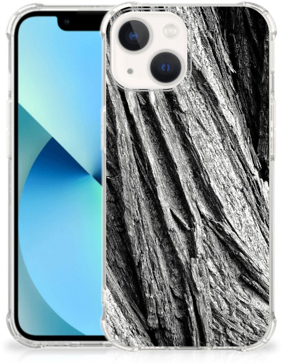 Stevig Telefoonhoesje iPhone 13 mini Boomschors Grijs