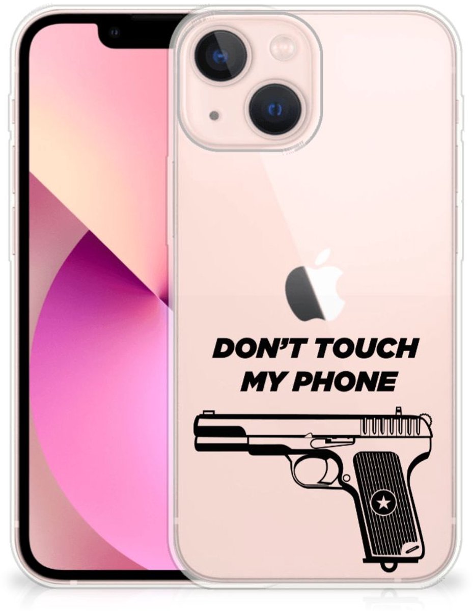 iPhone 13 mini Silicone-hoesje Pistol DTMP