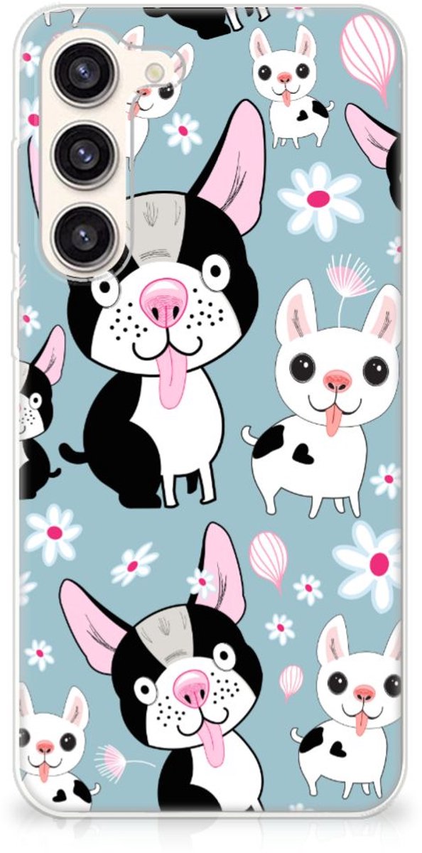 Samsung Galaxy S23 Plus TPU Hoesje Hondjes