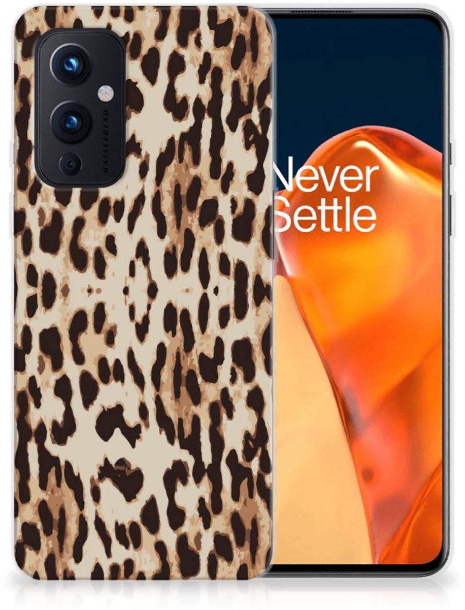 OnePlus 9 TPU Hoesje Leopard