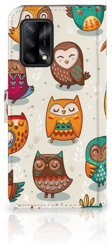 Housse de OPPO téléphone OPPO A74 4G Happy Owls