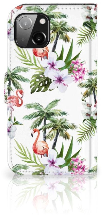 Coque Téléphone Apple iPhone 13 Protection Téléphone Palms Flamingo