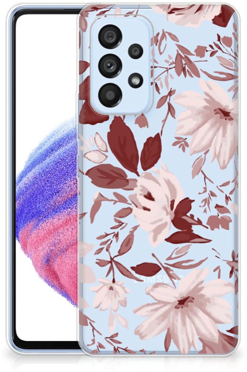 Hoesje maken Samsung Galaxy A53 5G Watercolor Flowers