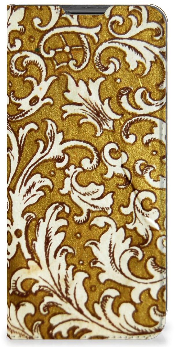 Telefoon Hoesje Motorola Moto G22 Barok Goud