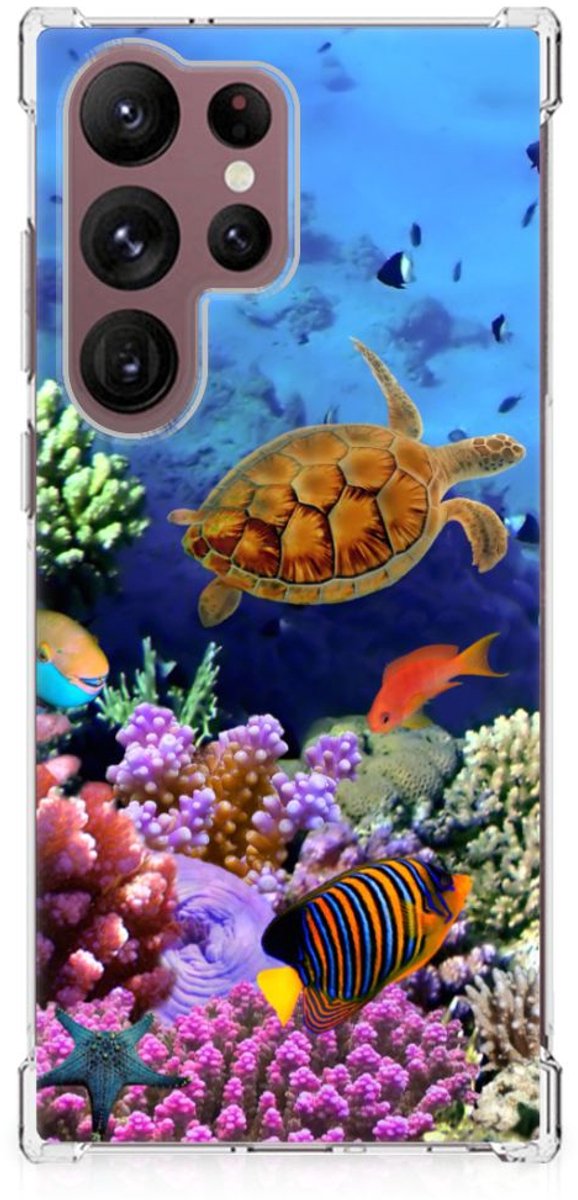 Samsung Galaxy S23 Ultra Case Anti-shock Vissen