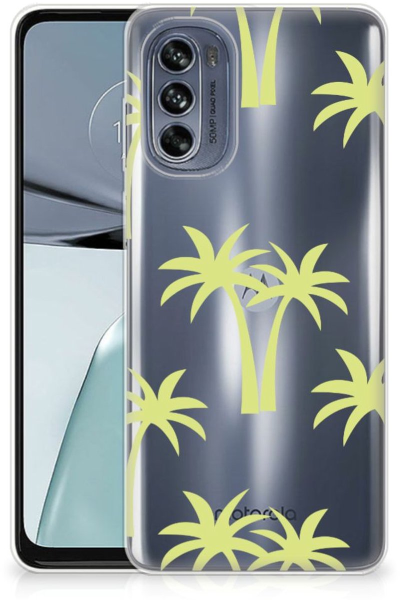 Motorola Moto G62 5G TPU Case Palmtrees