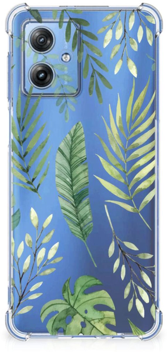 Motorola Moto G54 Case Leaves