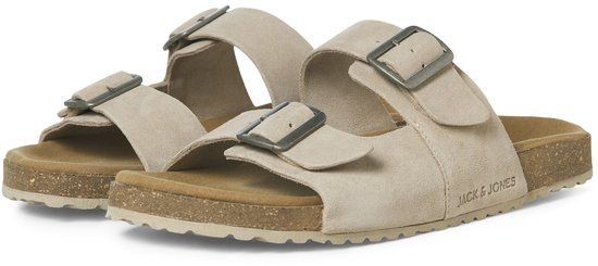 Sabots Jack & Jones Homme - Daim Et Liège - Mules Confortables - Style Décontracté