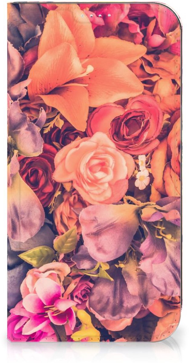 iPhone 15 Plus Smart Cover Bosje Bloemen
