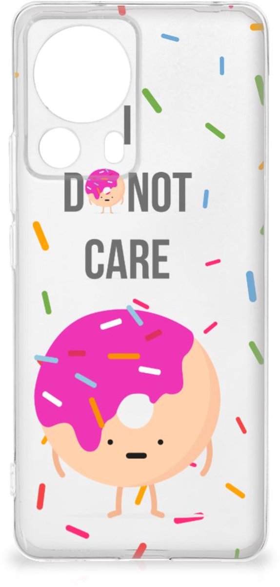 Xiaomi 13 Lite Siliconen Case Donut Roze