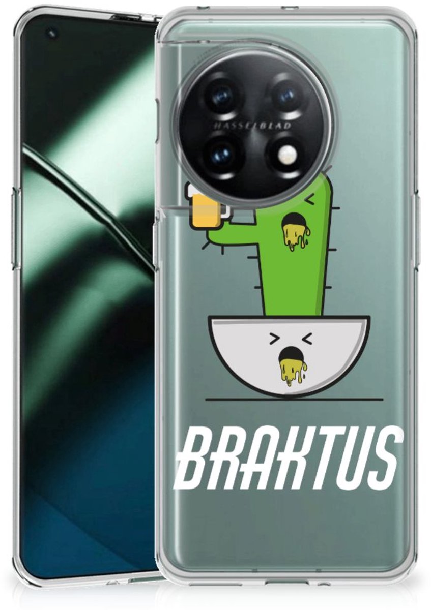 OnePlus 11 Telefoonhoesje met Naam Braktus