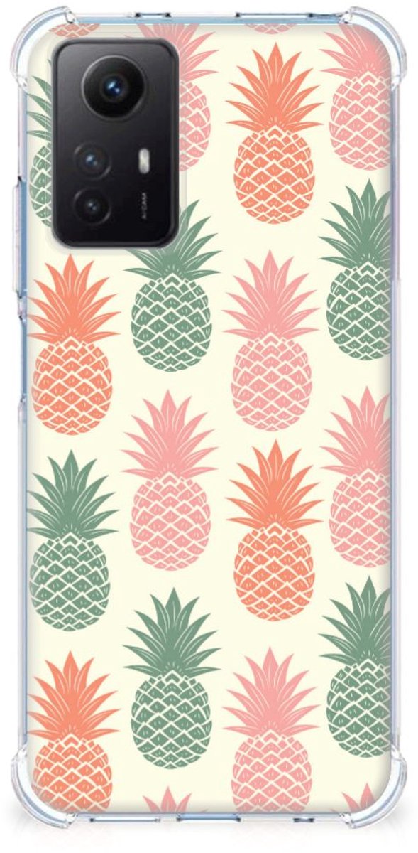 Xiaomi Redmi Note 12s Beschermhoes Ananas