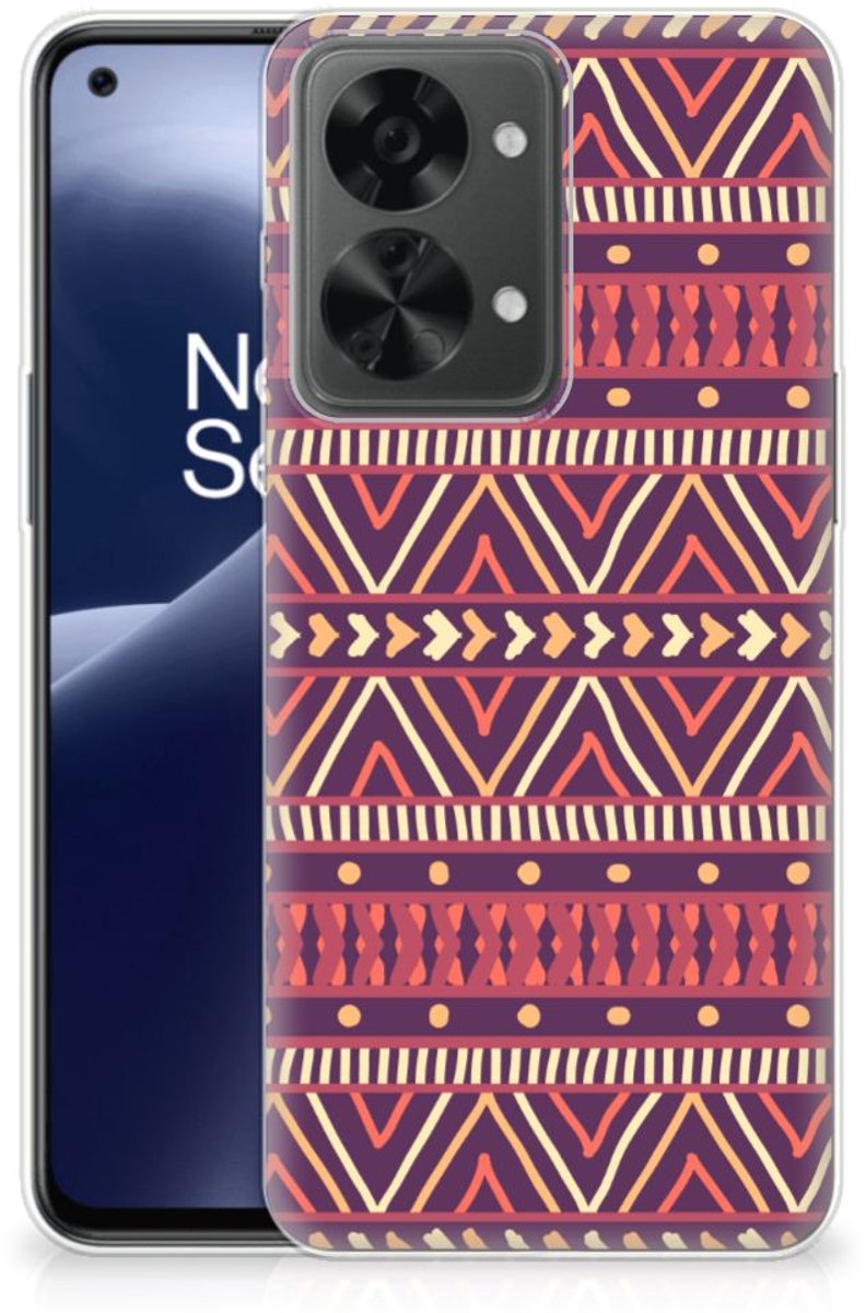 OnePlus Nord 2T TPU bumper Aztec Paars