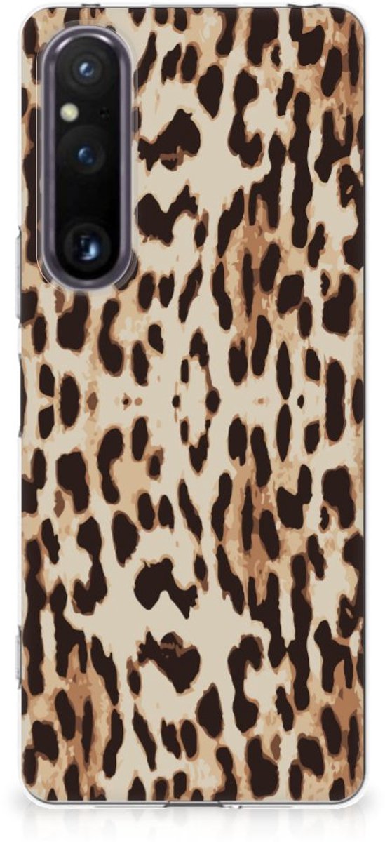 Sony Xperia 1 V TPU Hoesje Leopard
