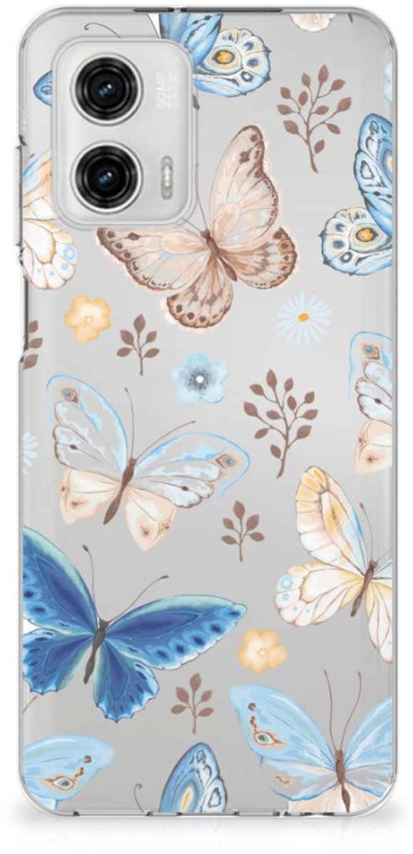 TPU Hoesje voor Motorola Moto G73 Vlinder