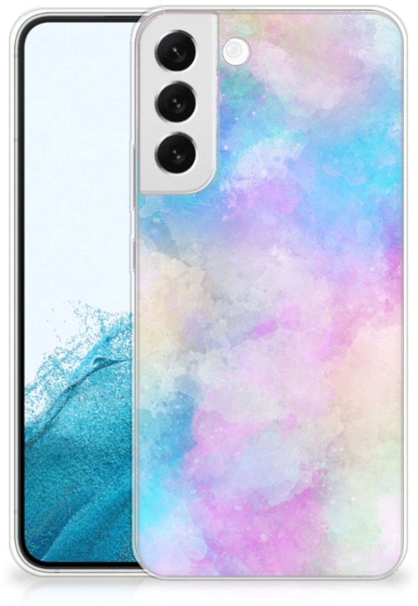 Hoesje maken Samsung Galaxy S22 Plus Watercolor Light