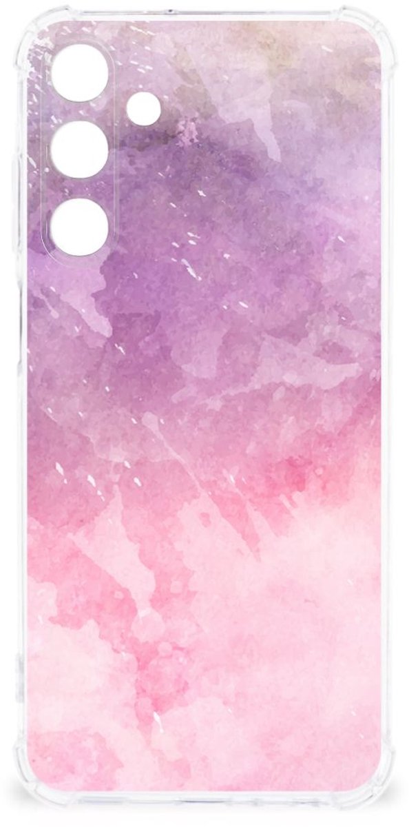Back Cover Samsung Galaxy A25 Pink Purple Paint