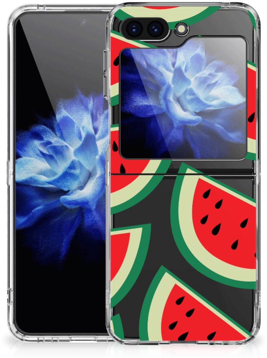 TPU Hoesje voor Samsung Galaxy Z Flip 5 Siliconen Case Watermelons