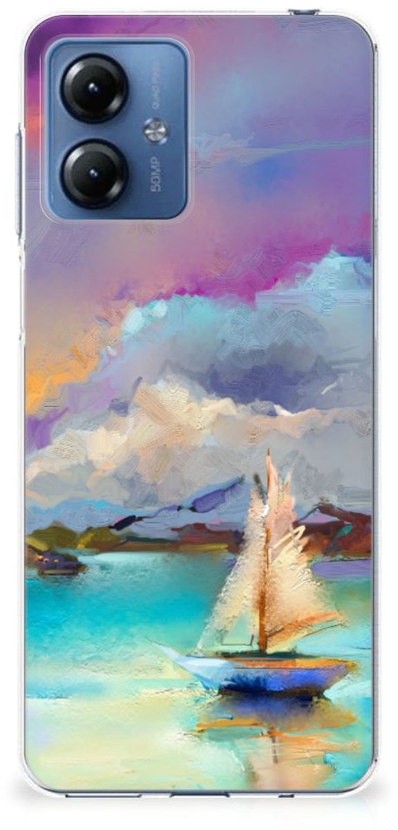 Hoesje maken Motorola Moto G14 Boat