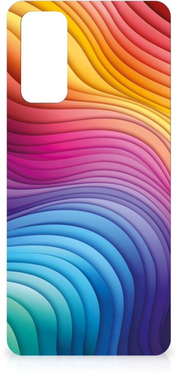 TPU Hoesje voor Samsung Galaxy S20 FE Regenboog
