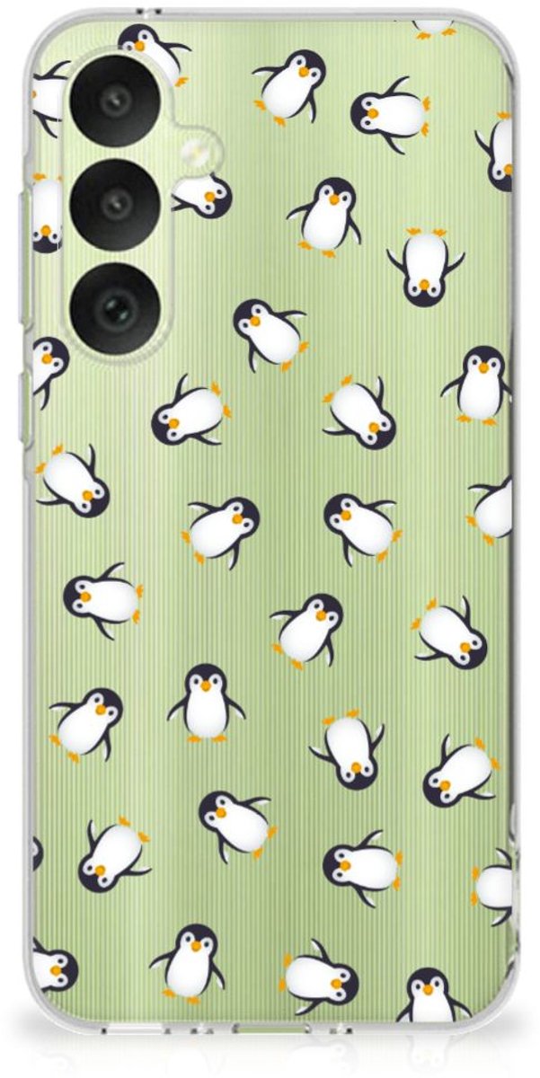TPU bumper voor Samsung Galaxy A35 Pinguïn