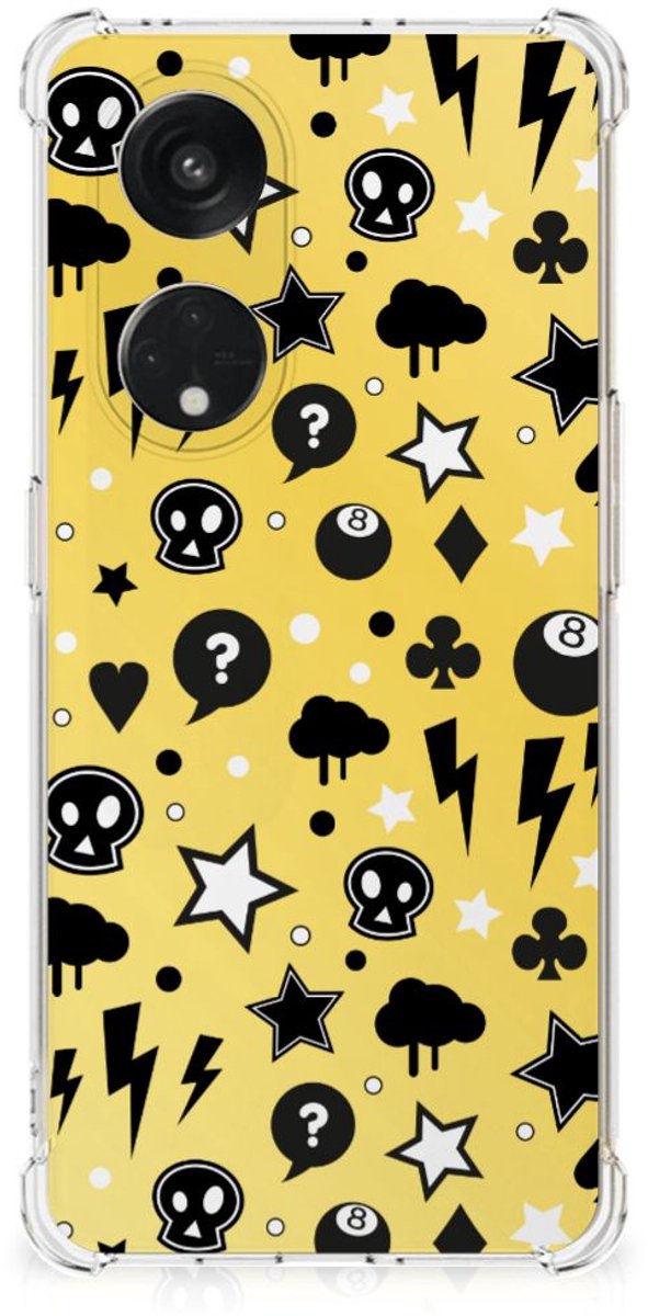 Extreme Case OPPO Reno8 T 5G Punk Geel