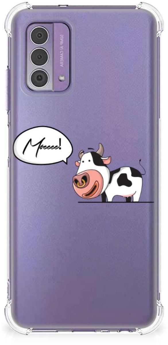 Nokia G42 Stevig Bumper Hoesje Cheeky Cow