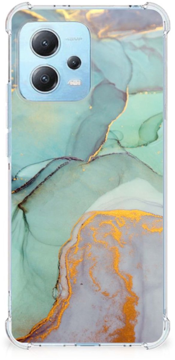 Back Cover voor Xiaomi Redmi Note 12 5G Watercolor Mix