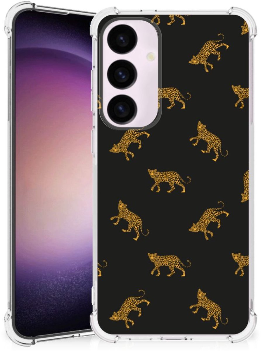 TPU Case Anti-Shock voor Case Anti-shock voor Samsung Galaxy S24 Plus Leopards