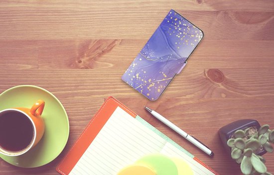 Coque pour Samsung Galaxy A55 Aquarelle Violet