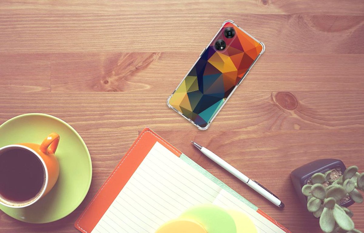 OPPO Reno8 T 4G Shockproof Case Polygon Color