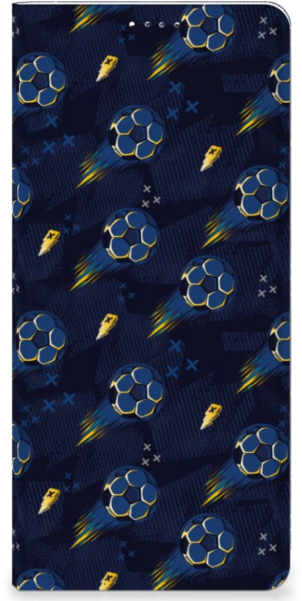 Hoesje met Magneet voor OPPO X6 Pro Voetbal